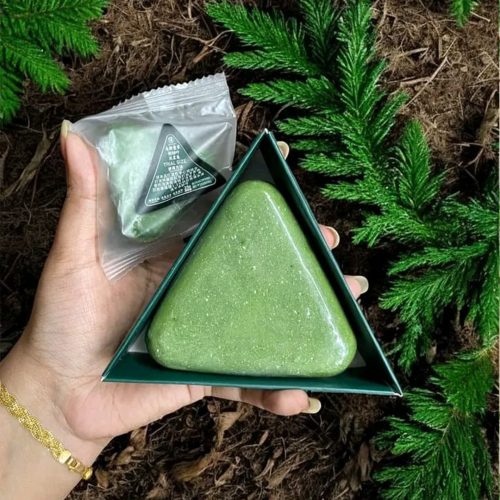Nature Triangle Shampoo Bar